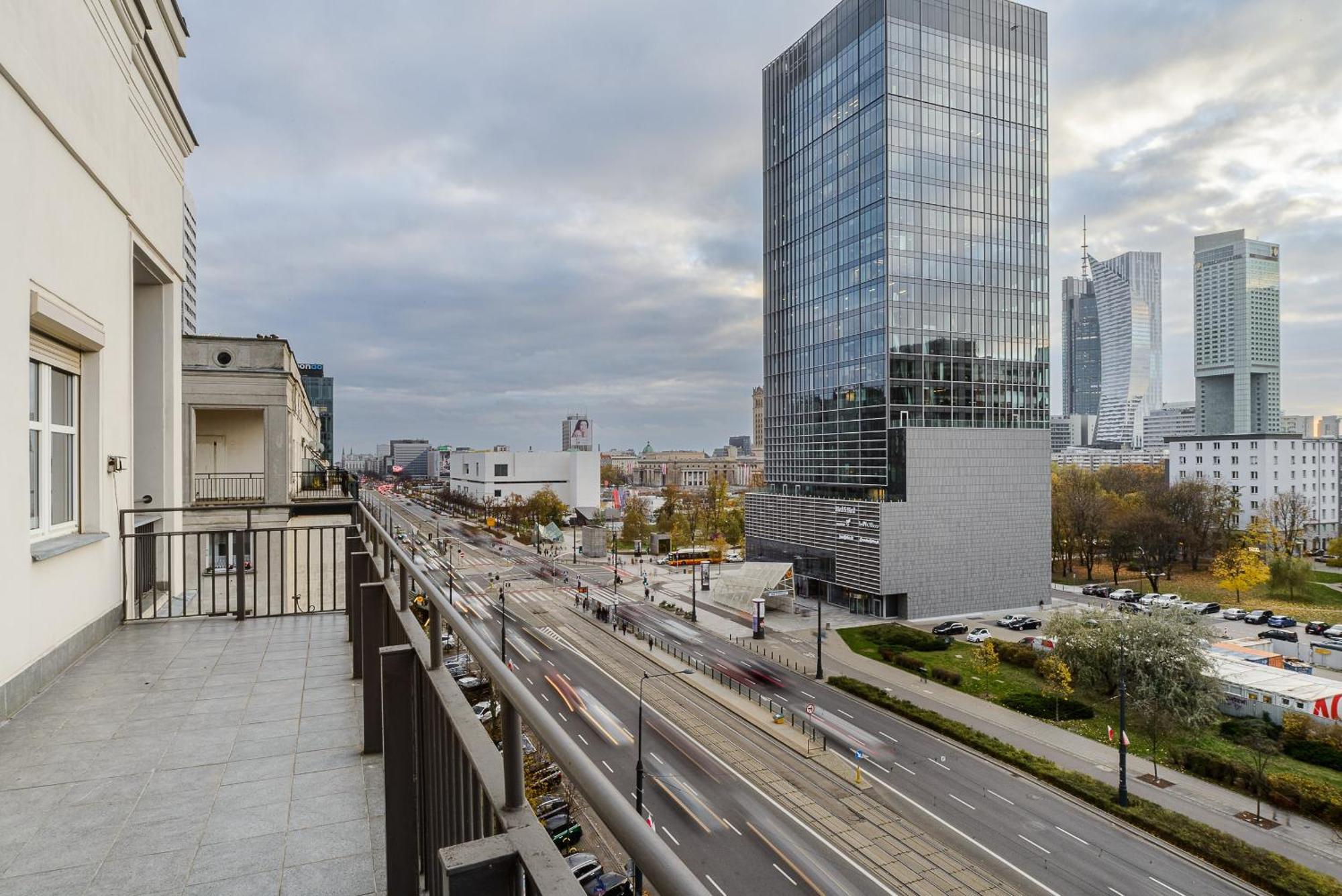 Ferienwohnung Srodmiescie Marszalkowska Warschau Exterior foto